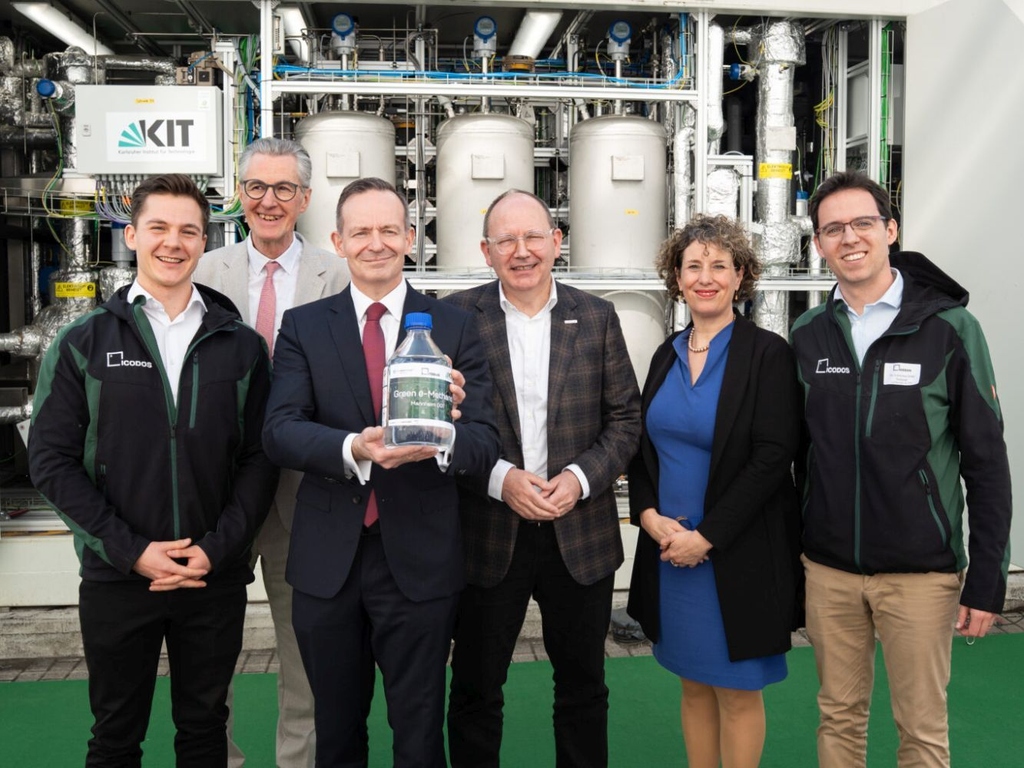 Opening of the power-to-methanol plant at Mannheim’s sewage treatment plant